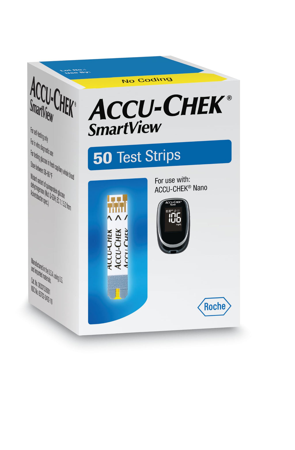 Blood Glucose Test Strips Pack of 50 Q937