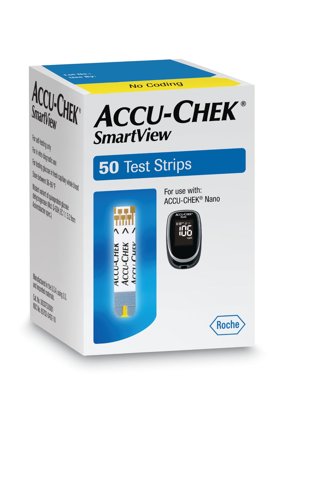 Blood Glucose Test Strips Pack of 50 Q937