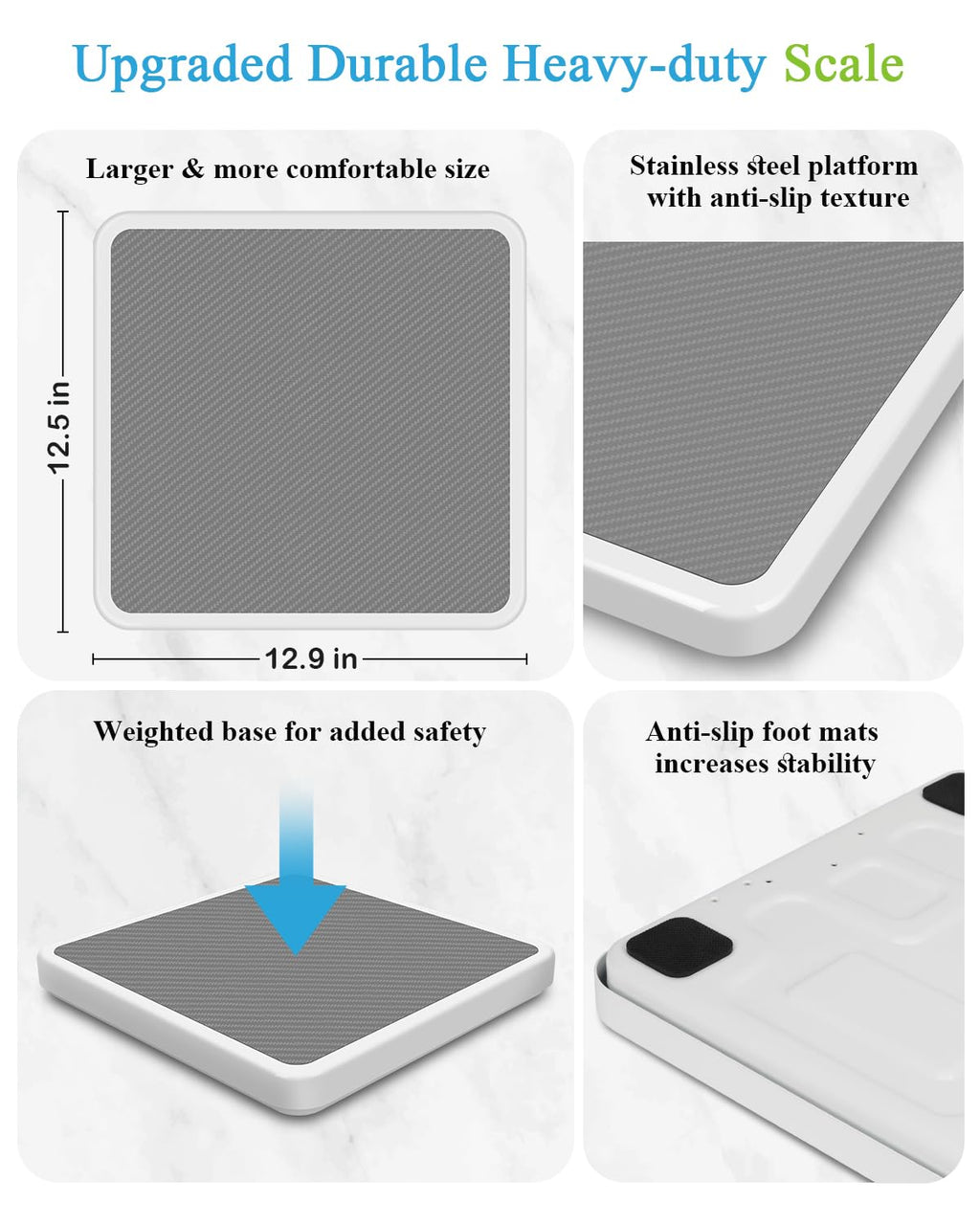 660 lb Digital Medical Floor Scale P504793