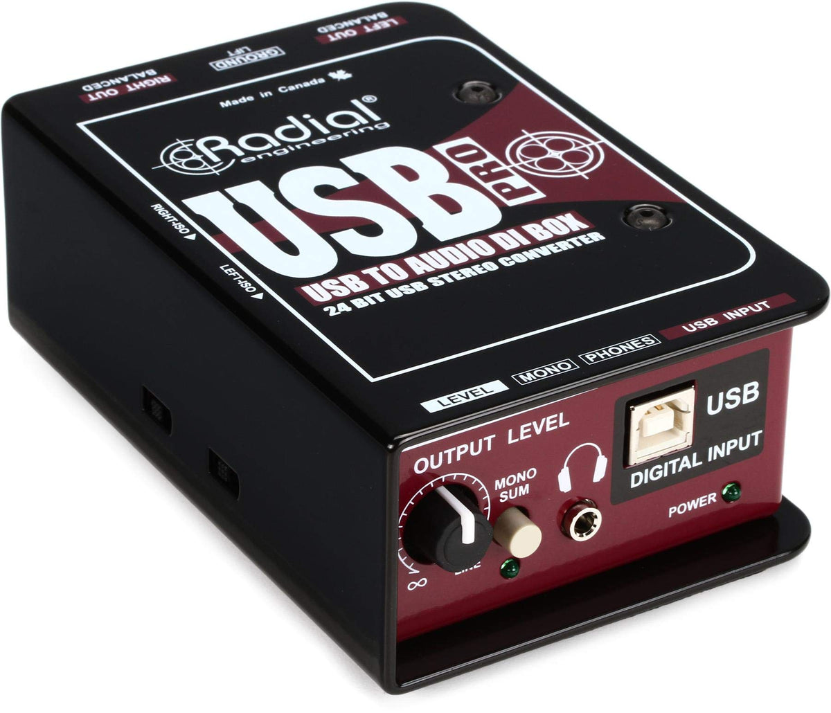 2-Channel Active Instrument Direct Box O922