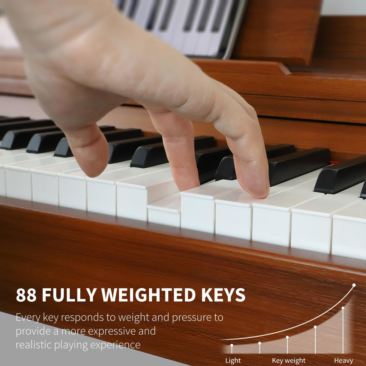 88-key Weighted Hammer-Action Digital Piano I8359