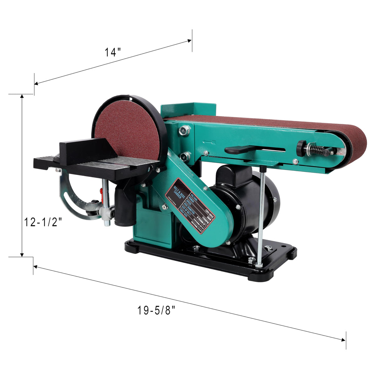 4x36 Inch Belt and 6 Inch Disc Benchtop Sander R992695