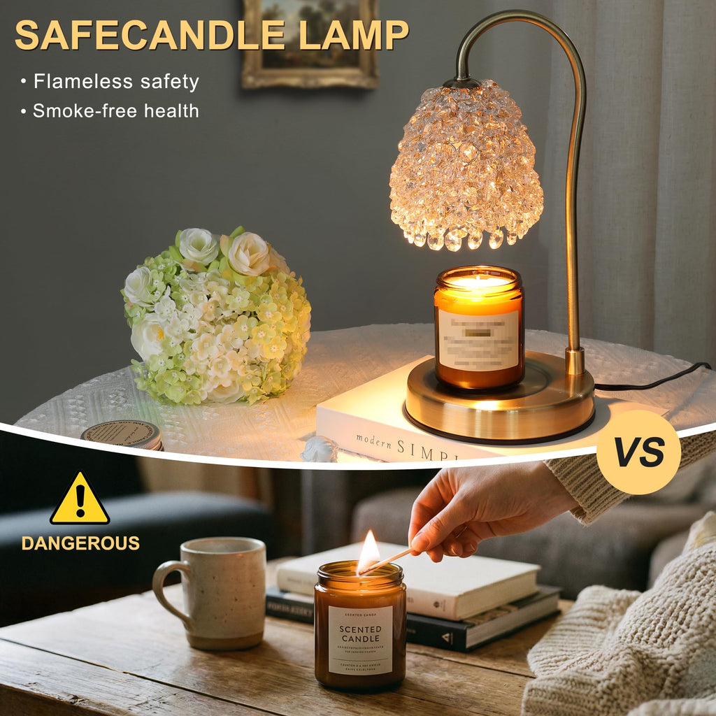 Electric Candle Warmer Lamp with Timer Dimmer J227