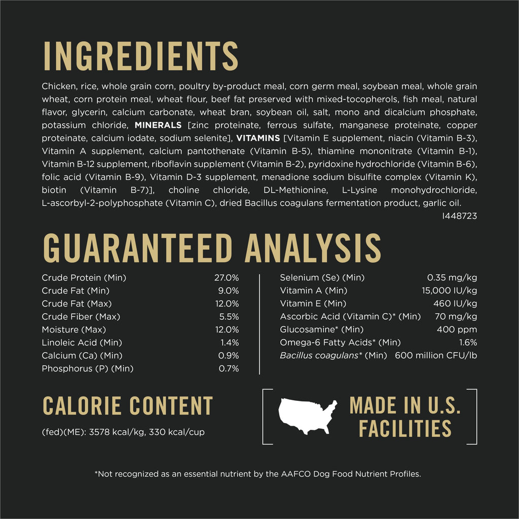 Weight Management Chicken & Rice Dry Dog Food P1468
