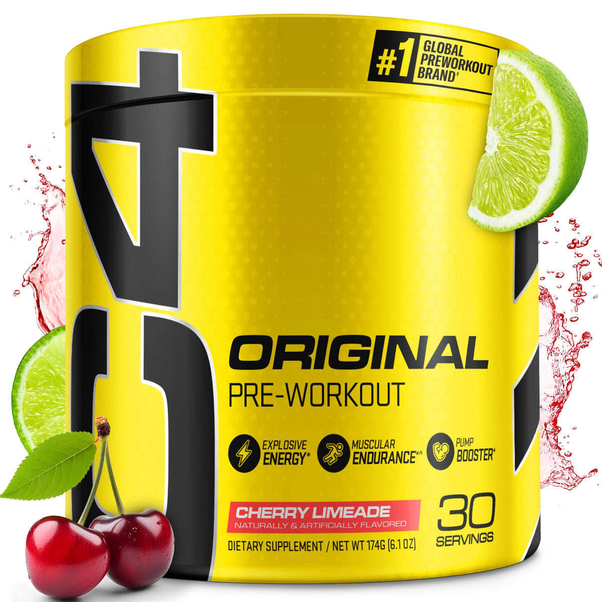 Pre Workout 150mg Caffeine 30 Servings K8642