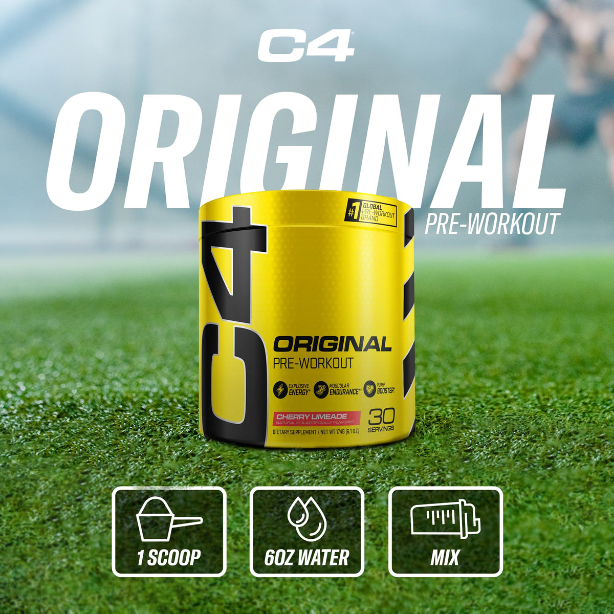 Pre Workout 150mg Caffeine 30 Servings K8642