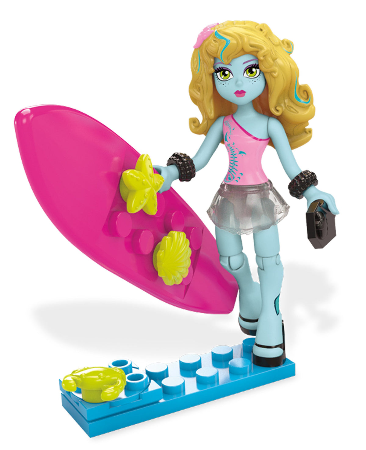 Monster High Lagoona Blue Fintastic Surfing Pack X4198