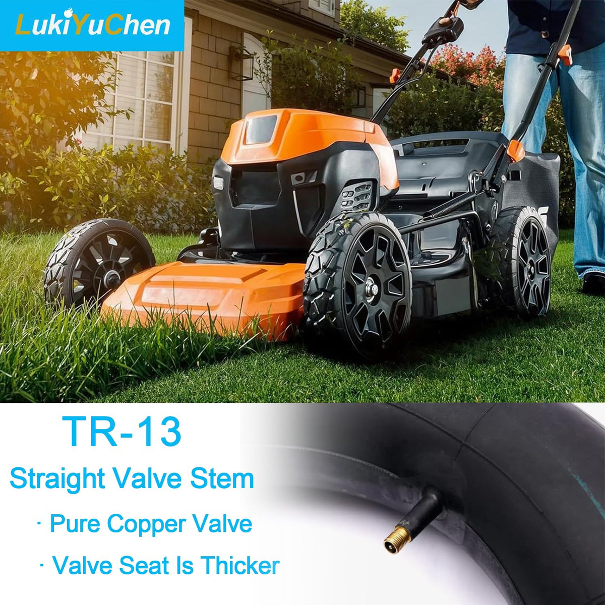 15x6.00-6 Inner Tube with TR13 Valve Stem 2/Pack Q251679