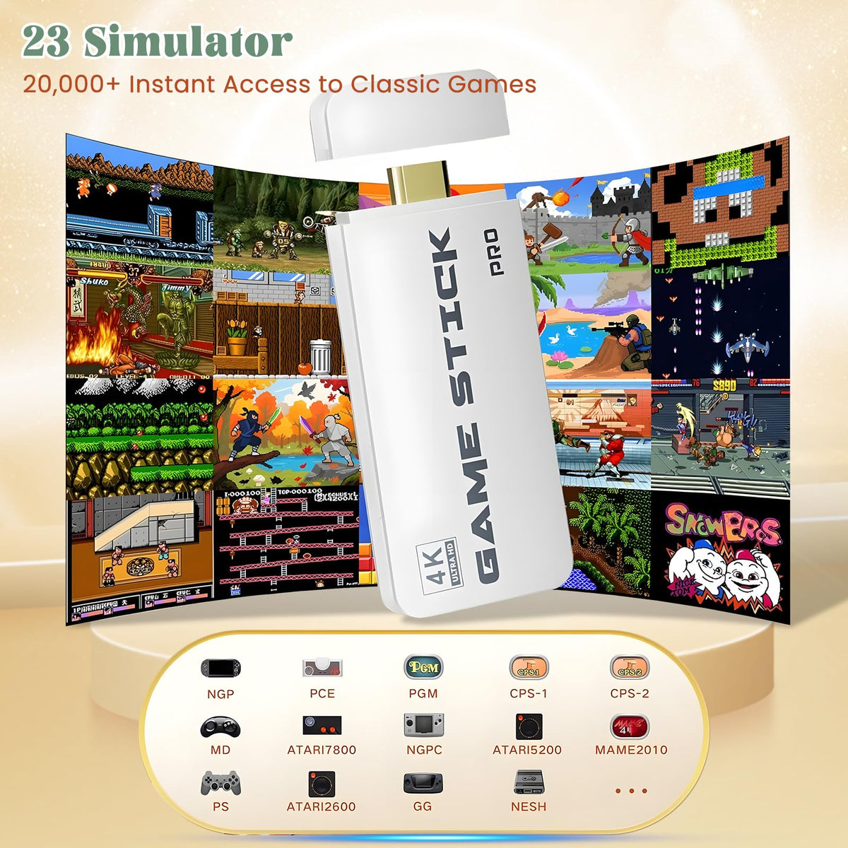 4K HDMI Retro Gaming Console O1624