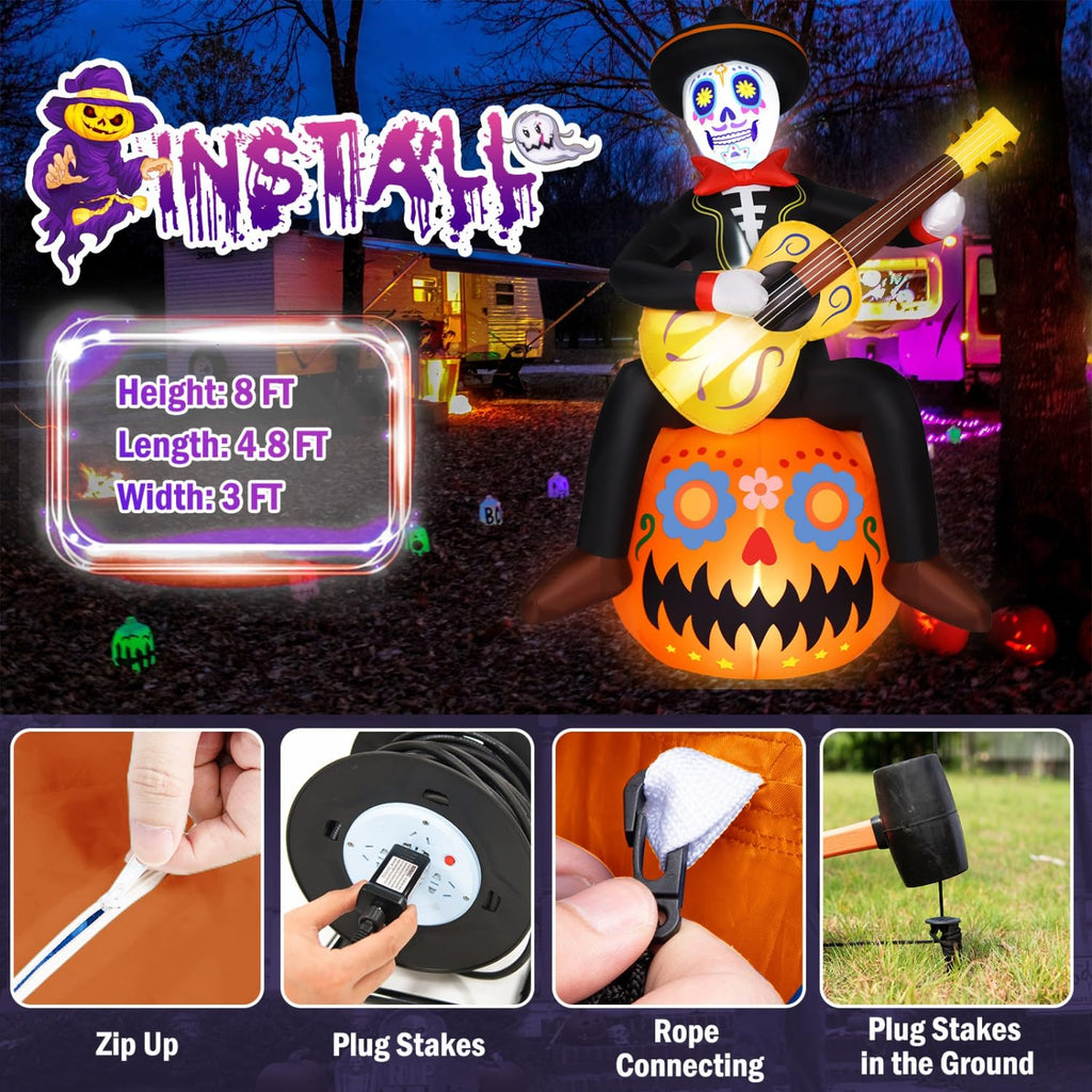 8 FT Outdoor Inflatables Decorations Z353830
