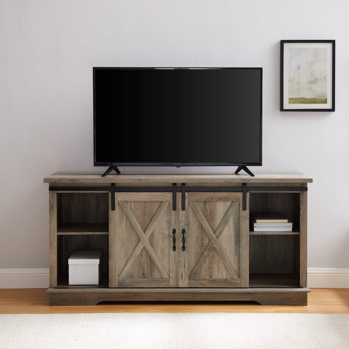 Grey Wash 58 Inch TV Stand E445655