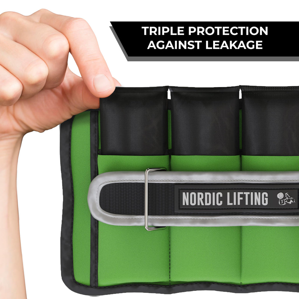 Adjustable 5lb Ankle Weights (1 Pair) N29388