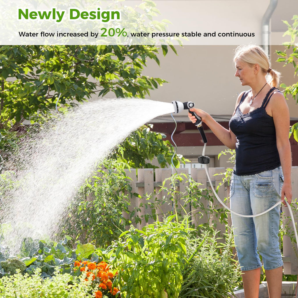 Retractable Garden Hose Reel 1/2 Inch x 100 ft Wall Mounted Z9640