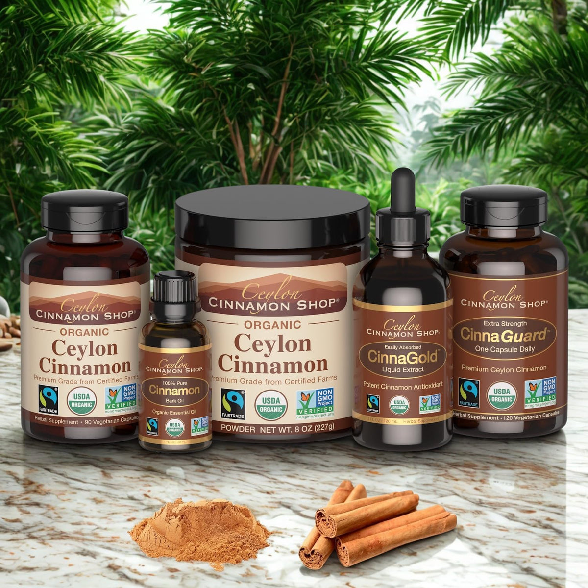 Organic Ceylon Cinnamon Capsules, 90 Count S66673