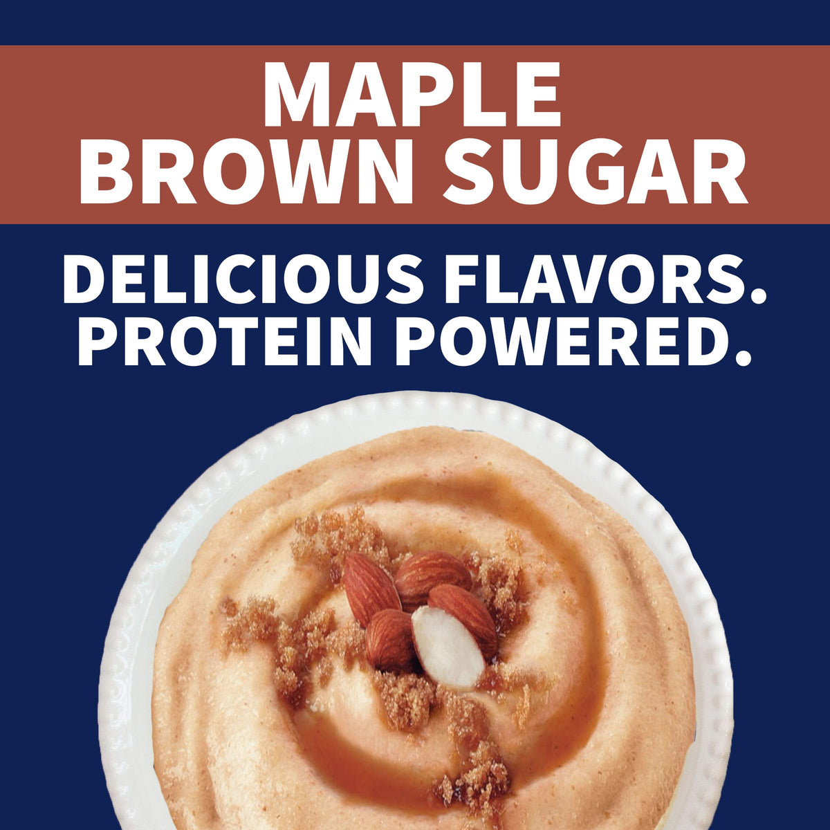 Instant High Protein Hot Cereal, Maple Brown Sugar, 12 Packets D133008