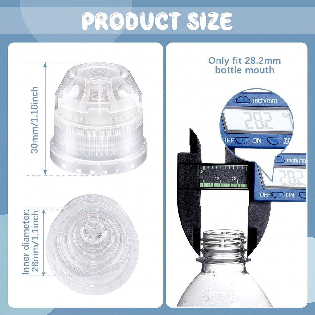 30 Pcs Replacement Sport Bottle Caps W530871