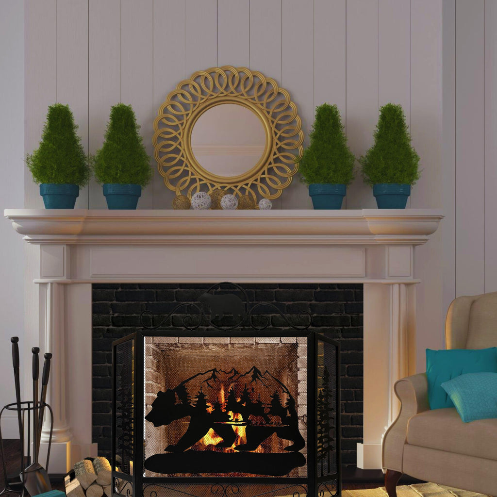 3-Panel Fireplace Screen R350