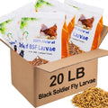 Black Soldier Fly Larvae Chicken Feed 20LB S1159