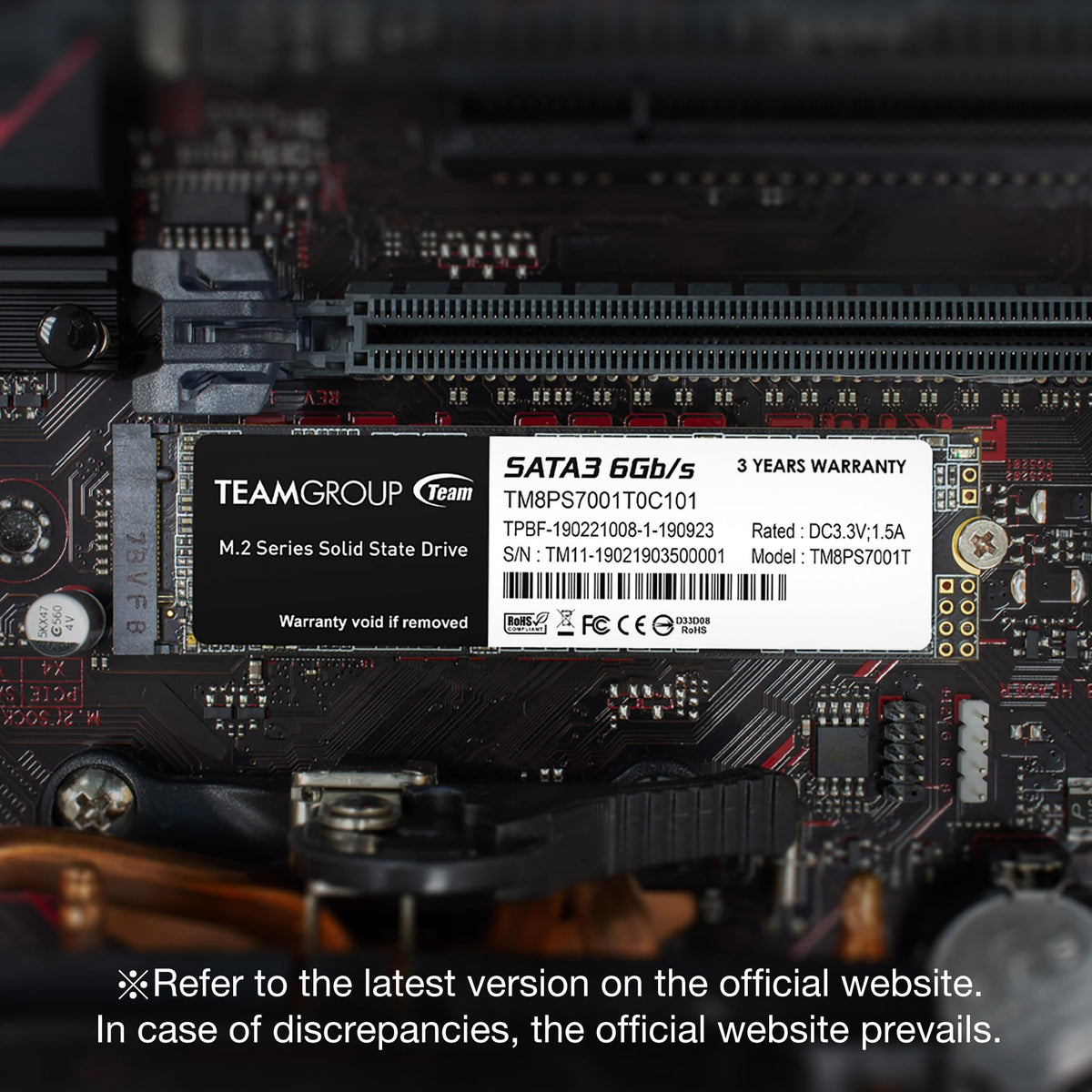 512GB M.2 2280 SATA III Internal Solid State Drive SSD O416