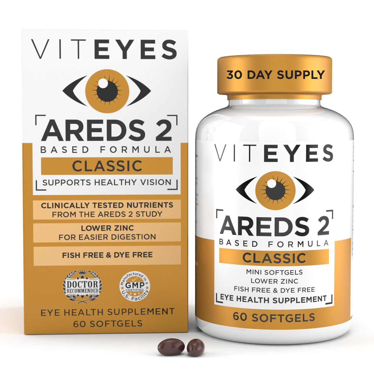 60 Softgels Eye Health Vitamins N483