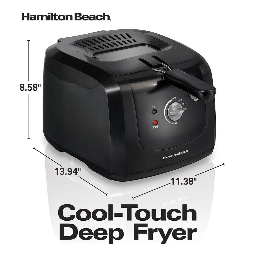 Cool Touch Electric Deep Fryer with Basket K11855