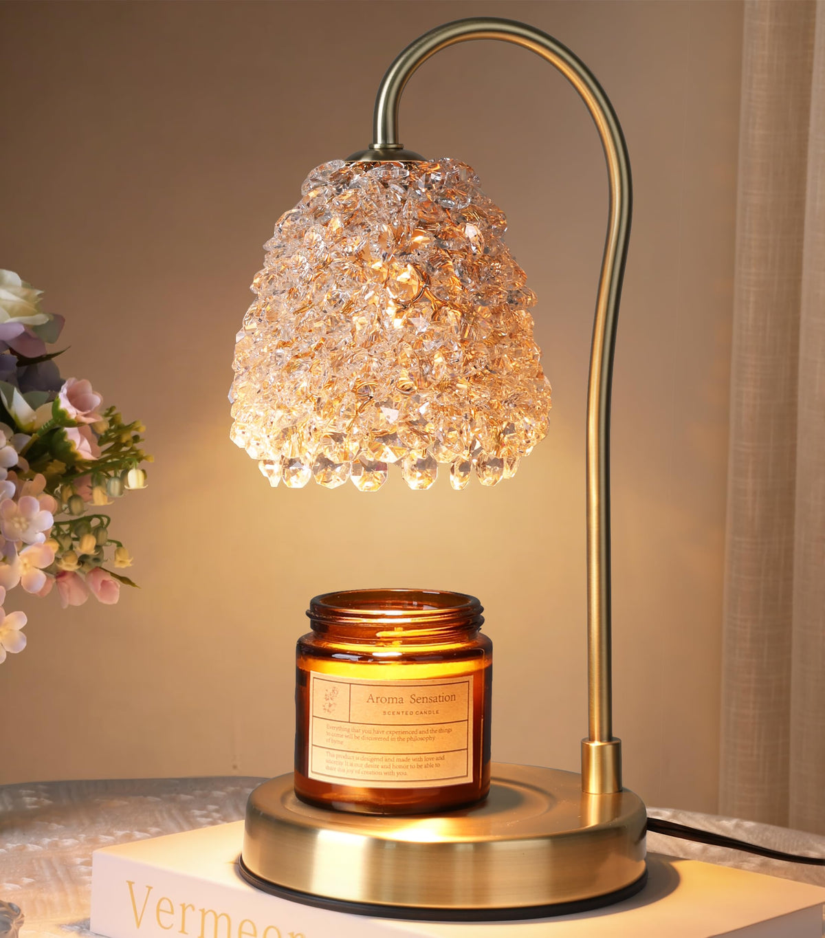 Electric Candle Warmer Lamp with Timer Dimmer J227