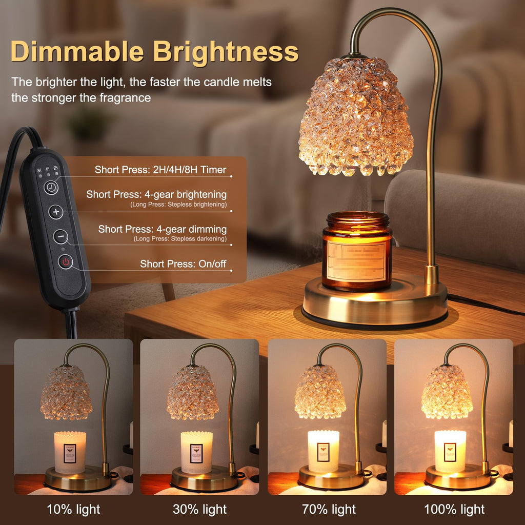 Electric Candle Warmer Lamp with Timer Dimmer J227