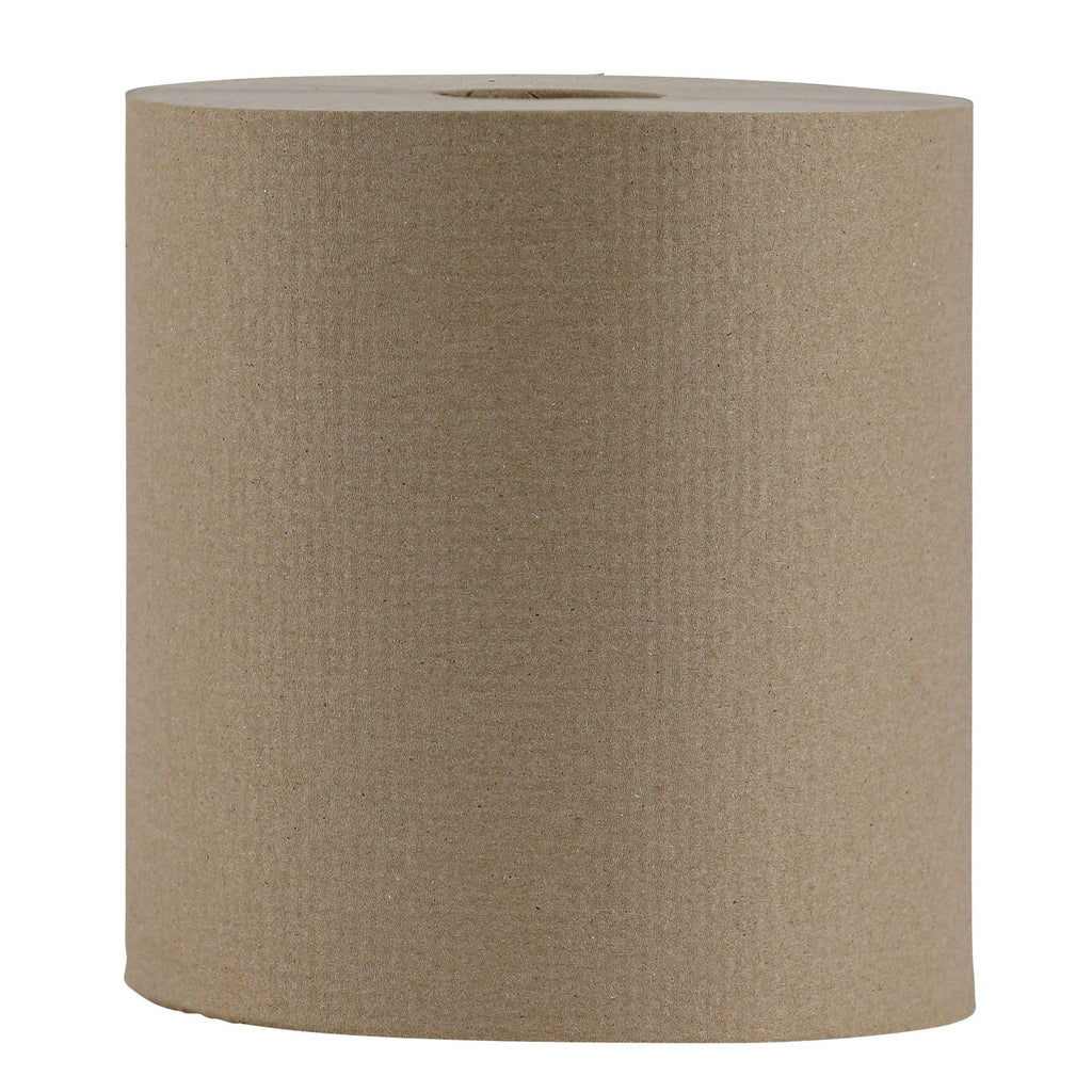 Hardwound Paper Towels, 6 Rolls, 1-Ply, 8" x 800 ft, Natural U511