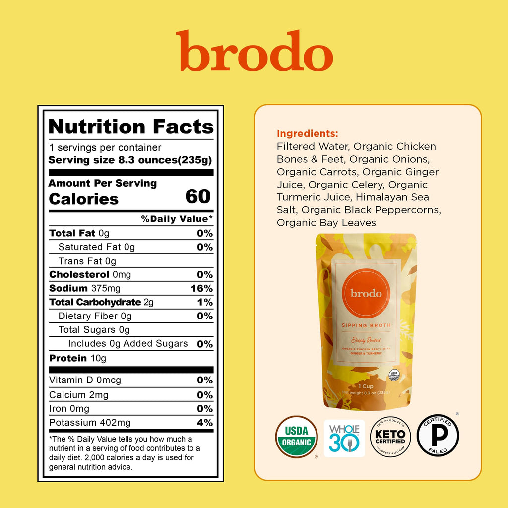 Bone Broth Variety Pack 8.3 oz G4906