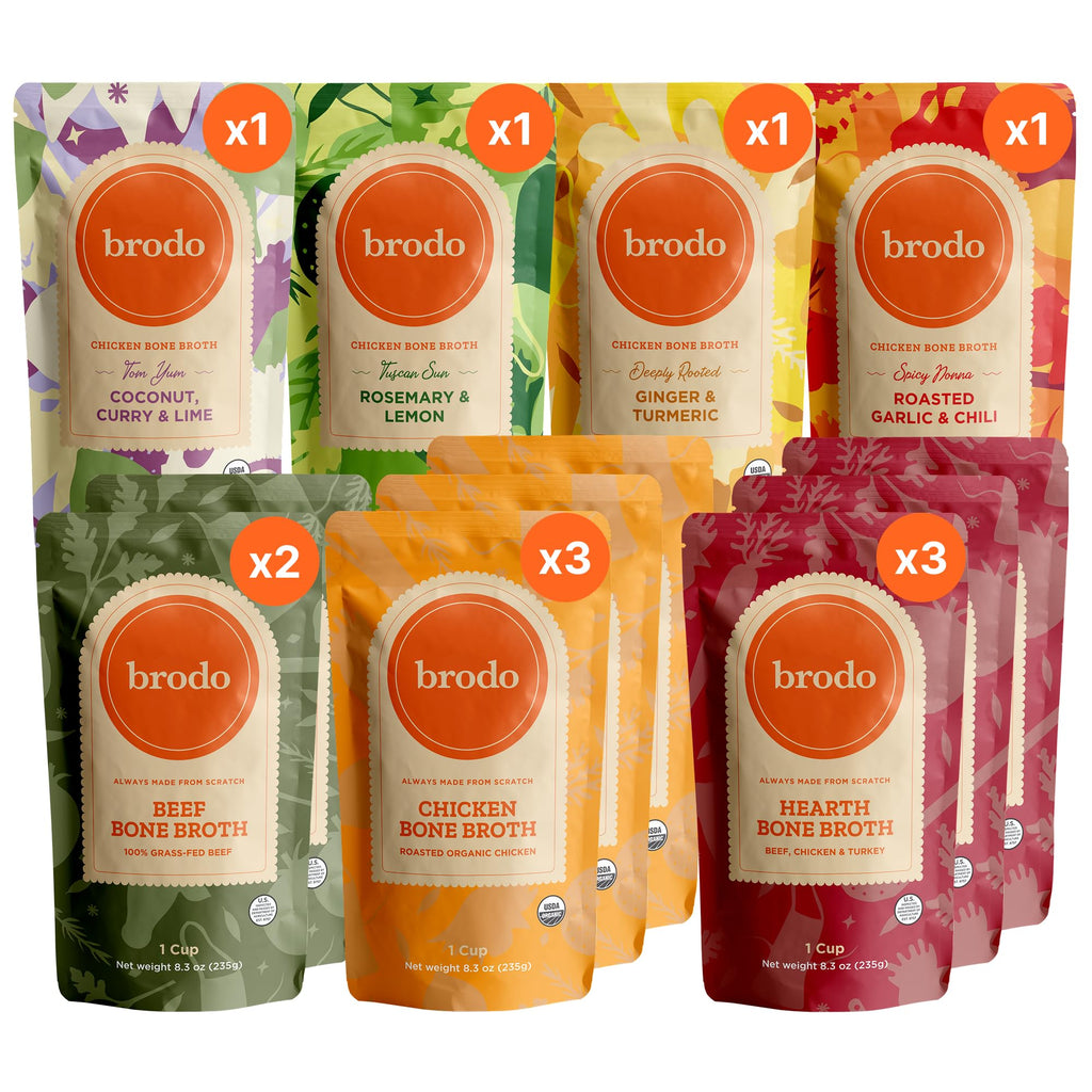 Bone Broth Variety Pack 8.3 oz G4906