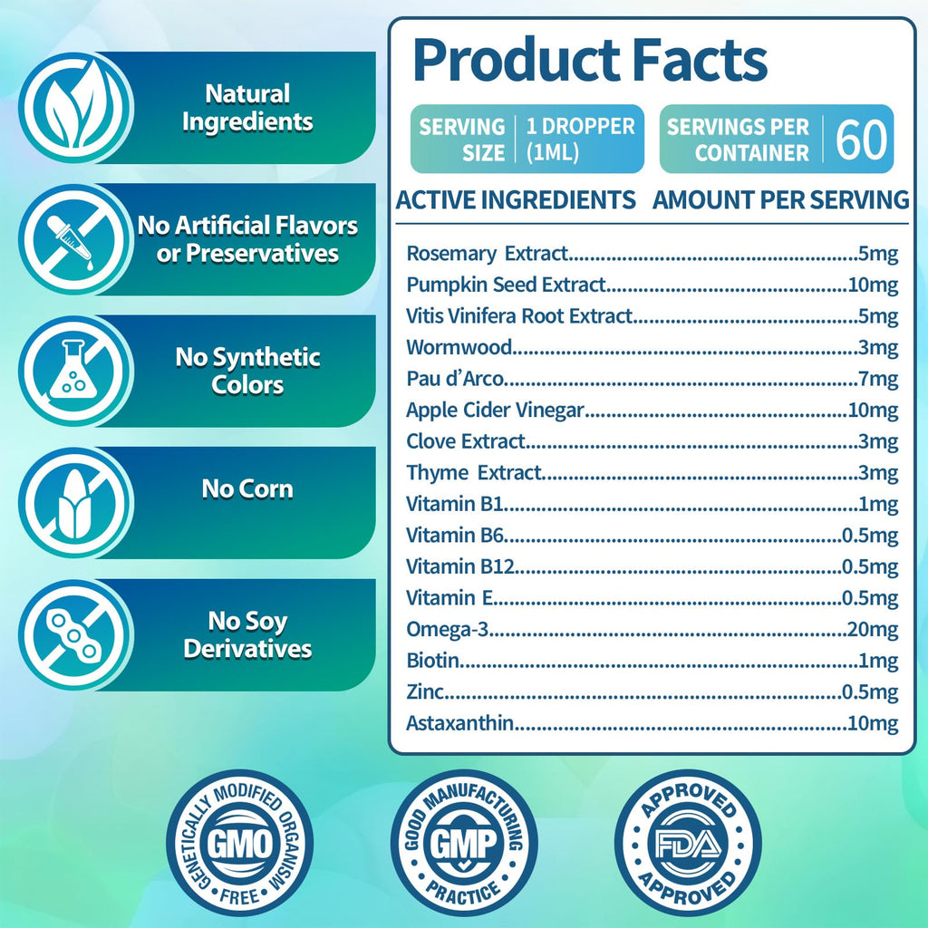 Oral Flea and Tick Prevention Drops 2 fl oz L703363