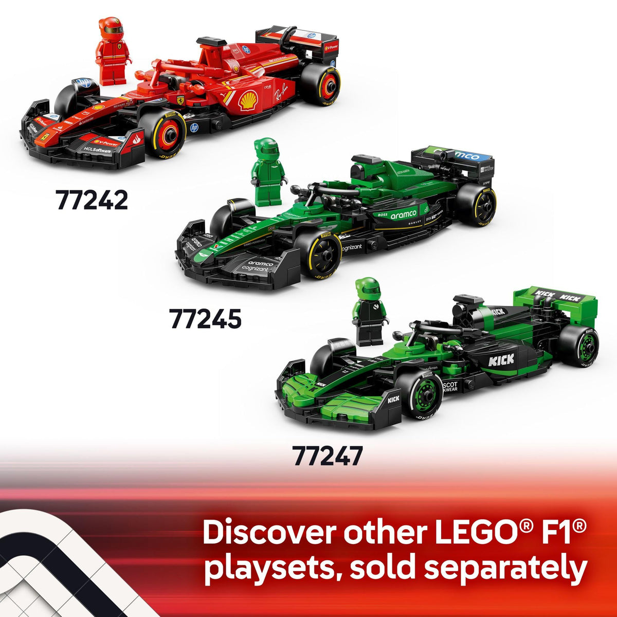 F1 Race Car Toy Building Set B20666