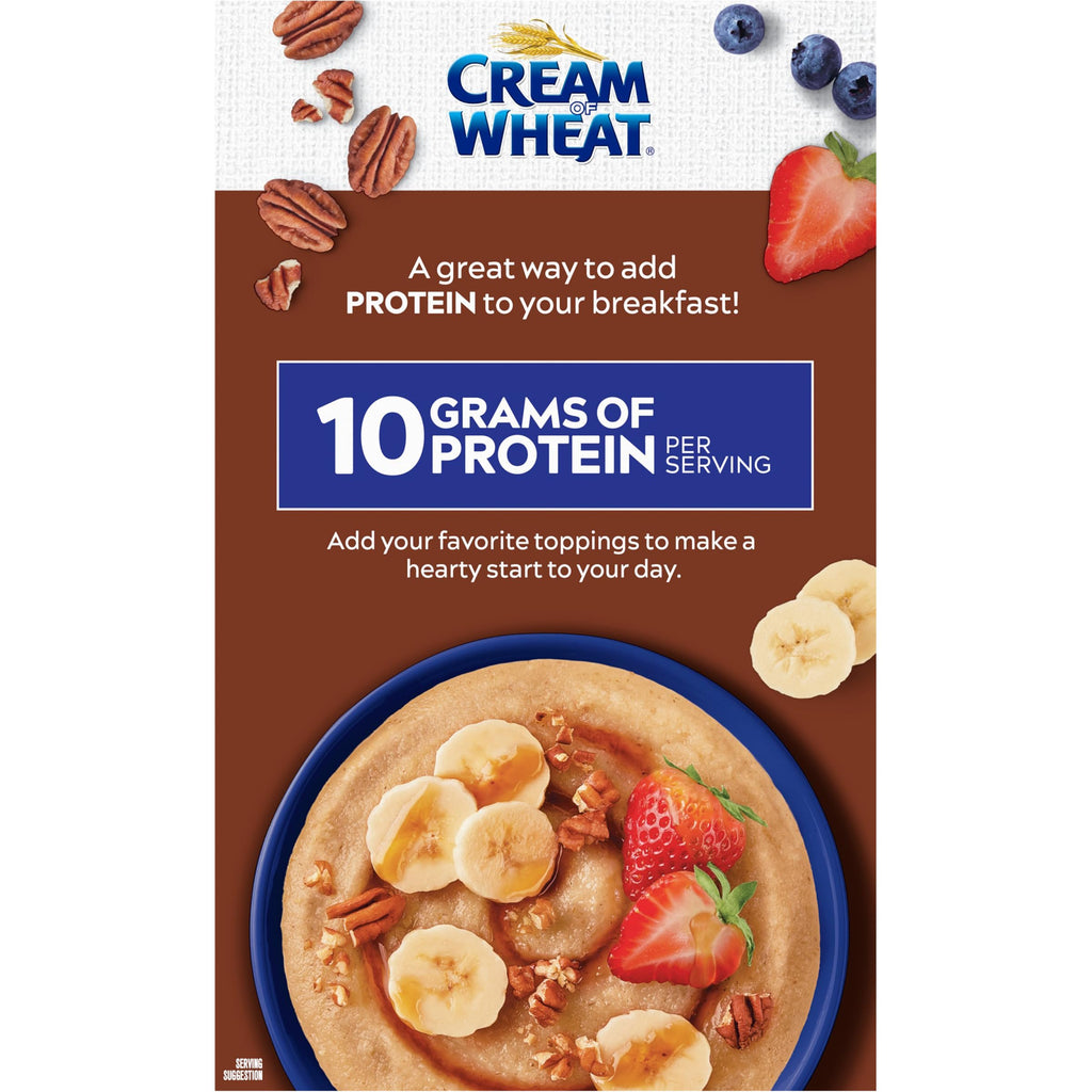 Instant High Protein Hot Cereal, Maple Brown Sugar, 12 Packets D133008