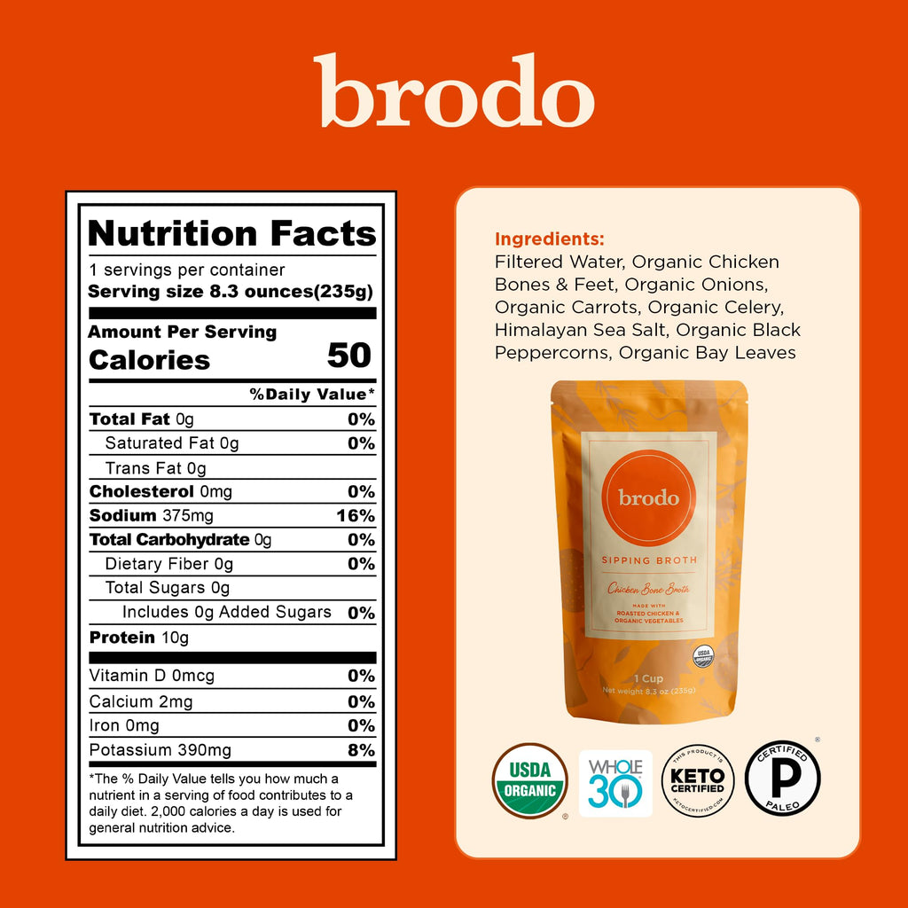 Bone Broth Variety Pack 8.3 oz G4906