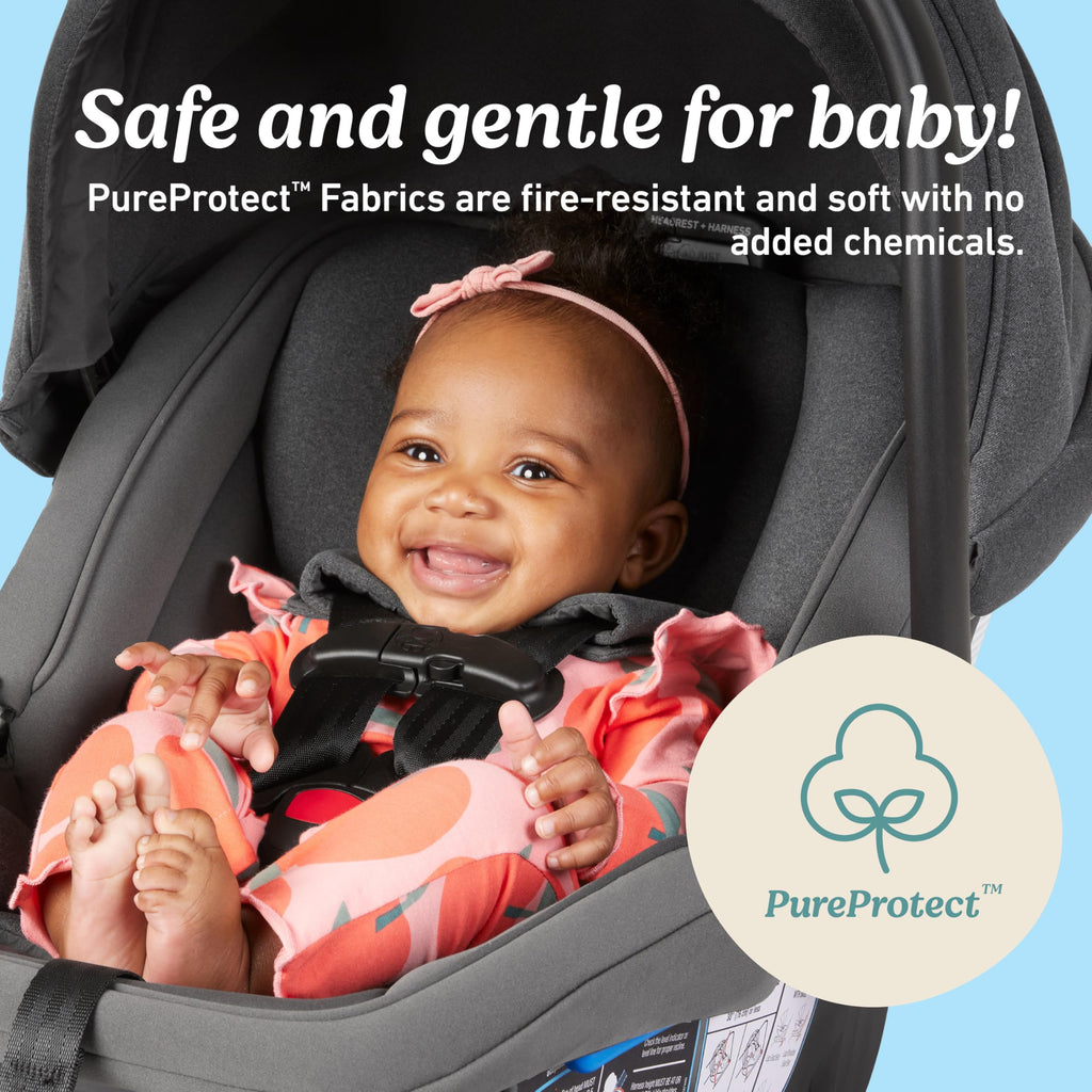 Infant Car Seat with Canopy, Rear Facing, Lightweight N24431