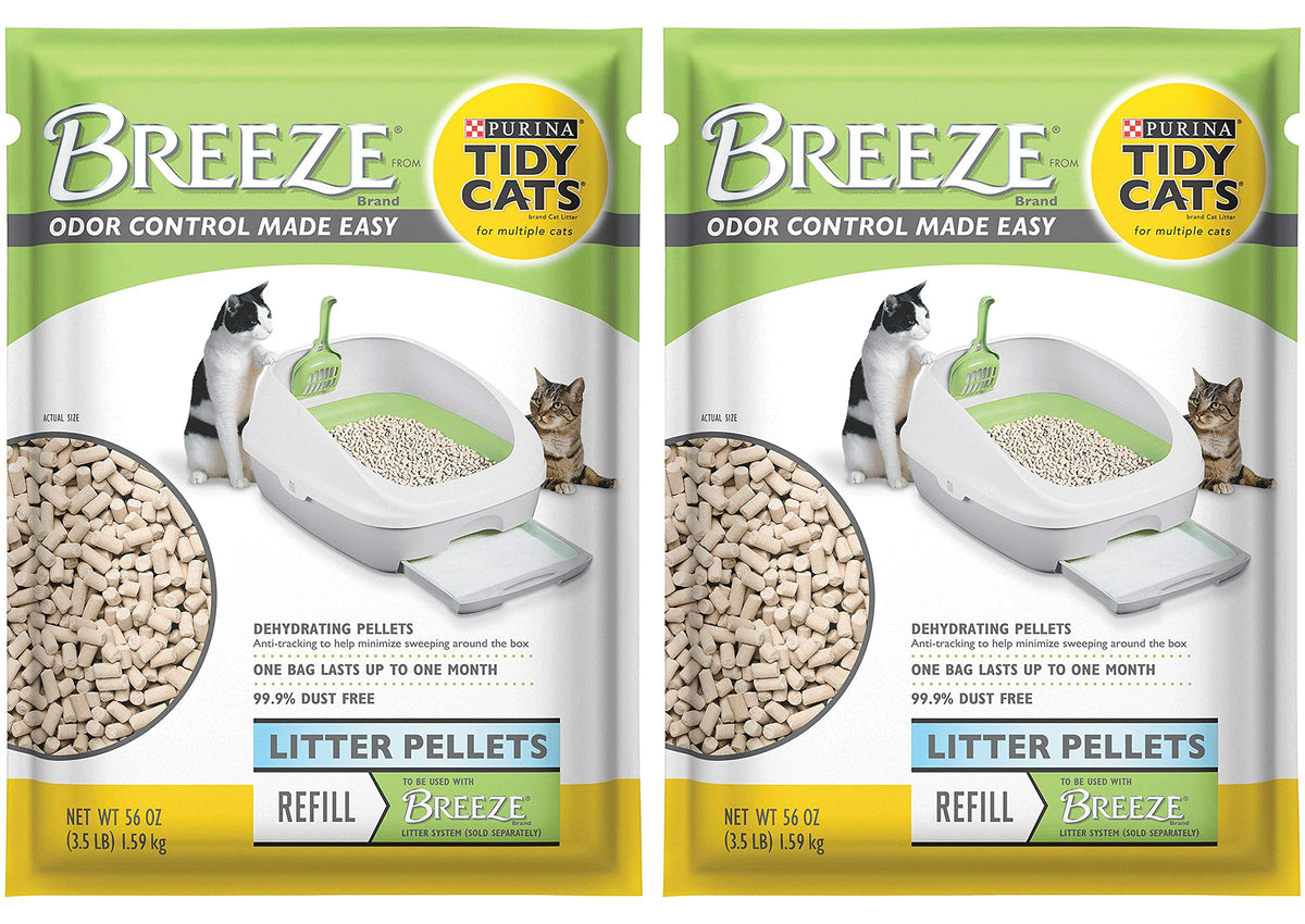 Cat Litter Pellets 3.5 LB Refill Pouch Pack of 2 D1378