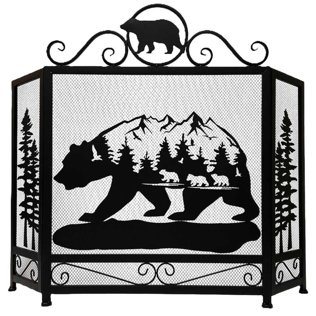 3-Panel Fireplace Screen R350