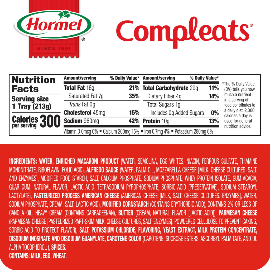 Macaroni & Cheese Microwave Tray 7.5 Ounces Pack of 7 D1838