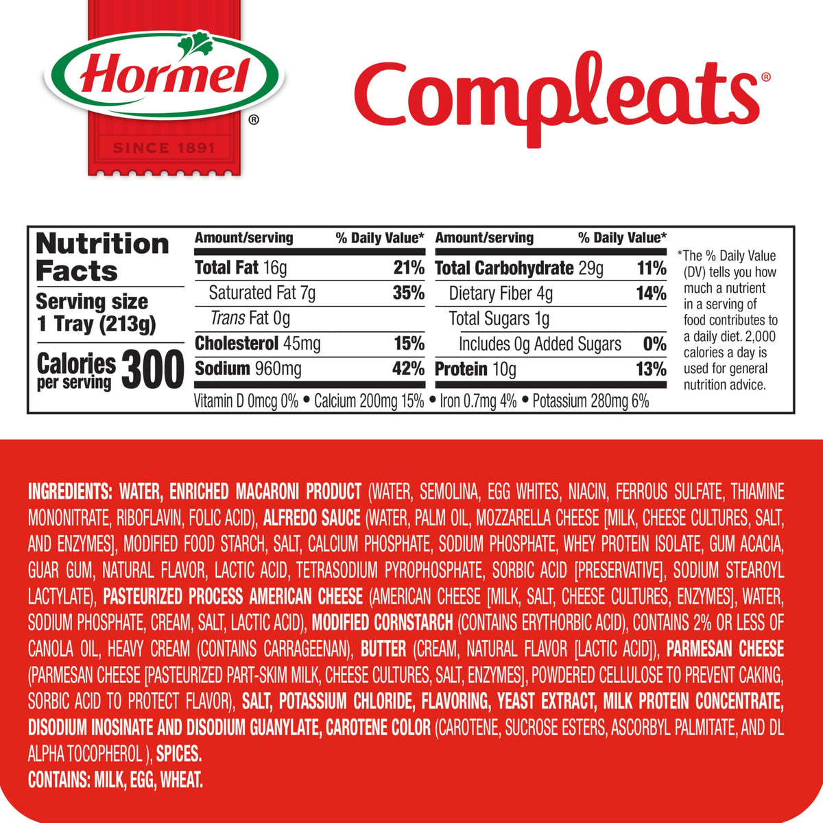 Macaroni & Cheese Microwave Tray 7.5 Ounces Pack of 7 D1838