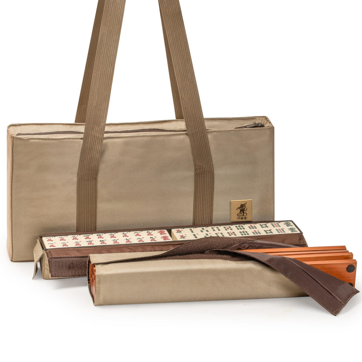 American Mahjong Set with Soft Case, Racks, Coins, Dice F966880