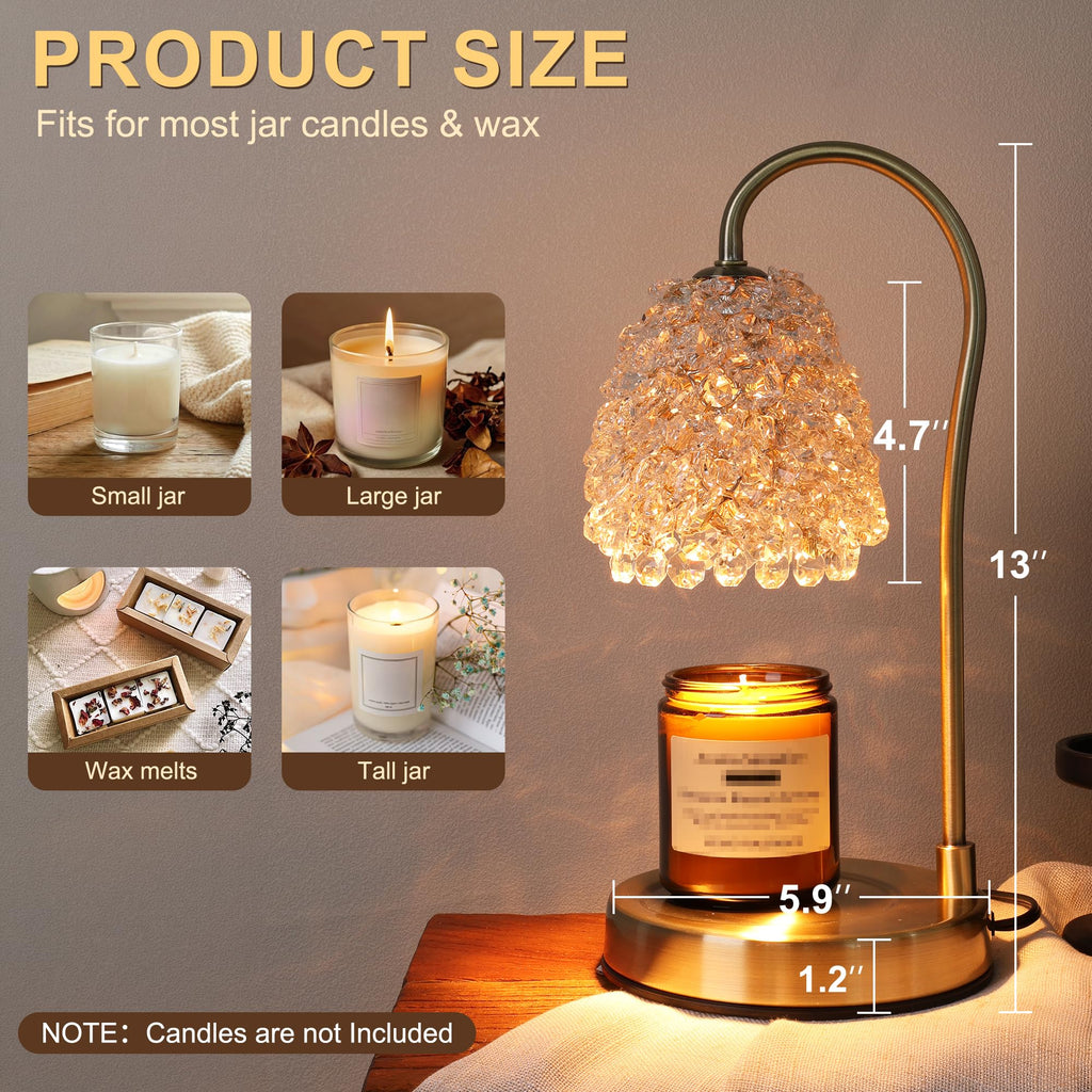 Electric Candle Warmer Lamp with Timer Dimmer J227
