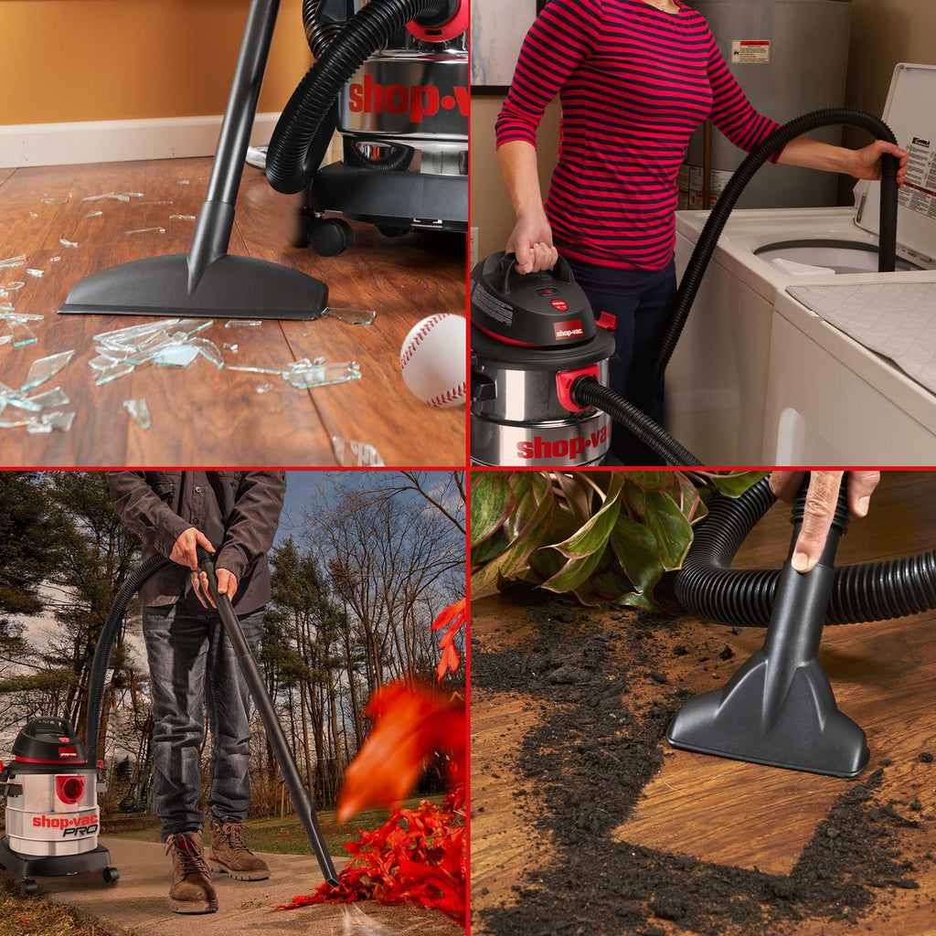5 Gallon Stainless Wet/Dry Vac Blower U635