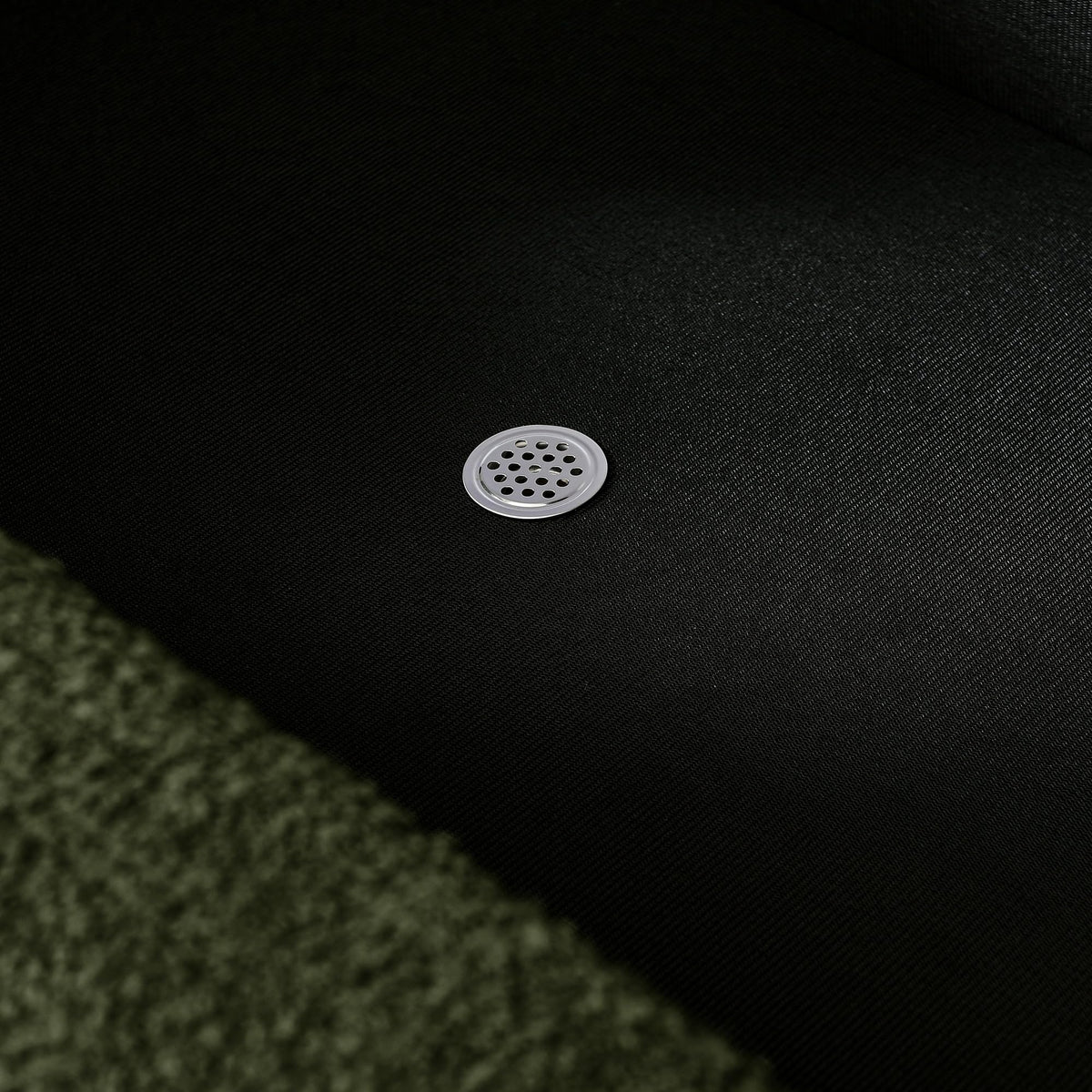 Green Oval Storage Ottoman Bench M7979