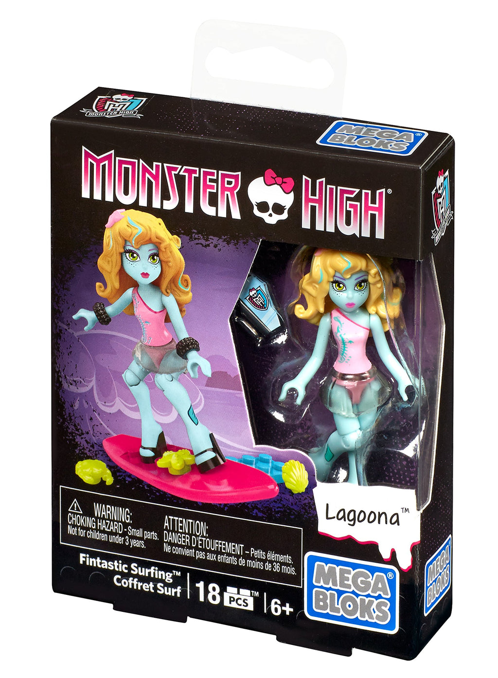Monster High Lagoona Blue Fintastic Surfing Pack X4198
