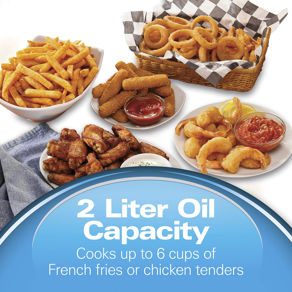 Cool Touch Electric Deep Fryer with Basket K11855