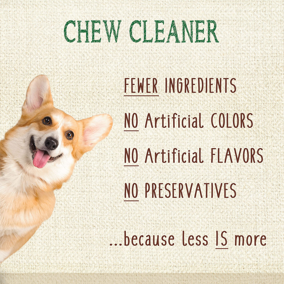 Filet Mignon Flavor Dog Dental Treats 40 Count S8582