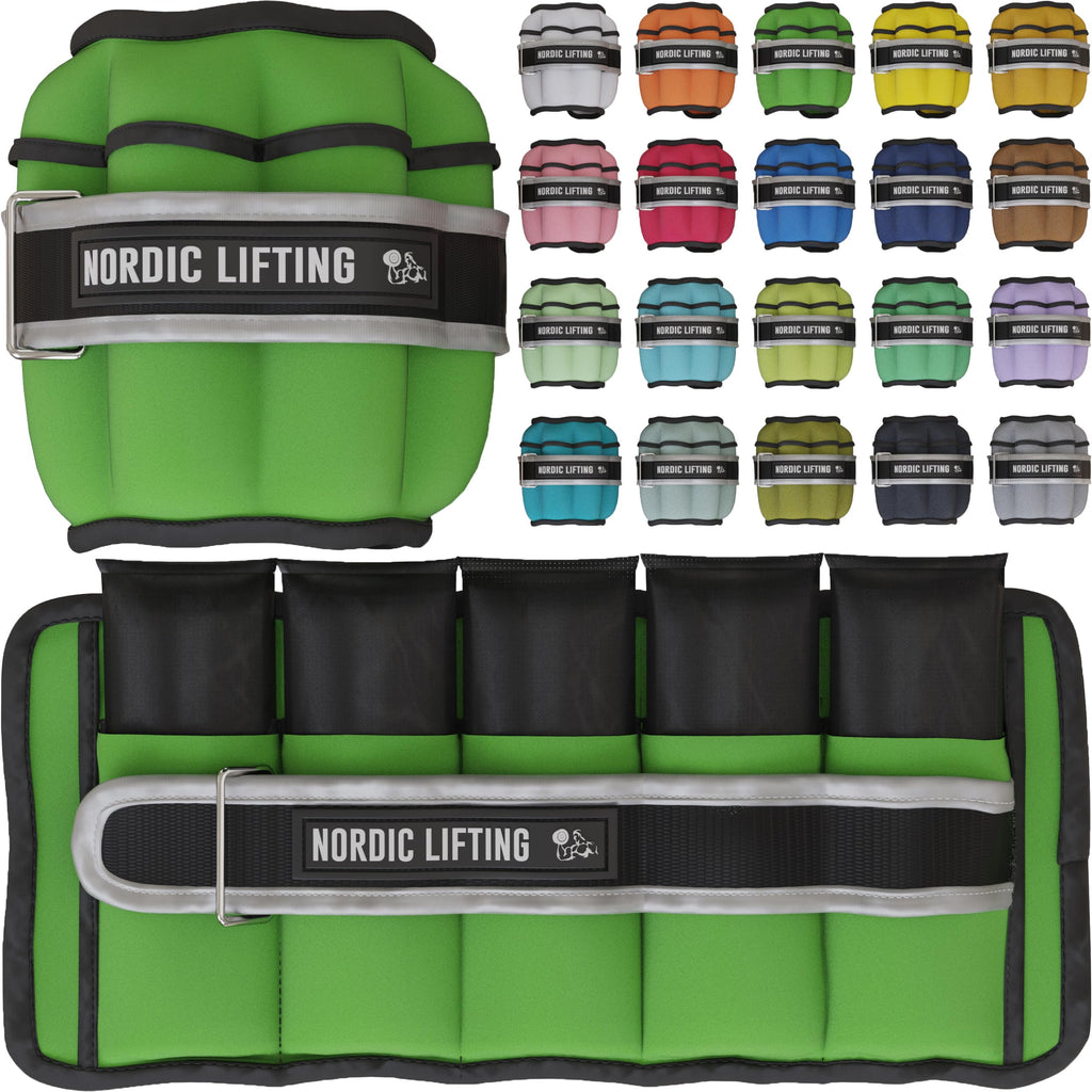 Adjustable 5lb Ankle Weights (1 Pair) N29388