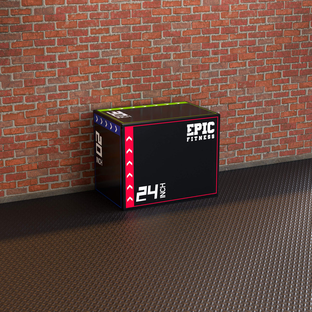 3-in-1 Foam Plyometric Jump Box F753901